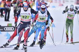 15.01.2017, Toblach, Italy (ITA): Jean Tiberghien (FRA) - FIS world cup cross-country, team sprint, Toblach (ITA). www.nordicfocus.com. © Thibaut/NordicFocus. Every downloaded picture is fee-liable.