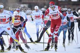 15.01.2017, Toblach, Italy (ITA): Len Valjas (CAN) - FIS world cup cross-country, team sprint, Toblach (ITA). www.nordicfocus.com. © Thibaut/NordicFocus. Every downloaded picture is fee-liable.