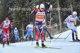 15.01.2017, Toblach, Italy (ITA): Haavard Solaas Taugboel (NOR) - FIS world cup cross-country, team sprint, Toblach (ITA). www.nordicfocus.com. © Thibaut/NordicFocus. Every downloaded picture is fee-liable.