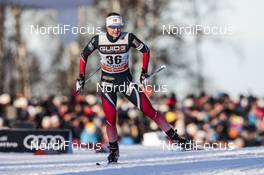 21.01.2017, Ulricehamn, Sweden (SWE): Ingvild Flugstad Oestberg (NOR) - FIS world cup cross-country, 10km women, Ulricehamn (SWE). www.nordicfocus.com. © Modica/NordicFocus. Every downloaded picture is fee-liable.