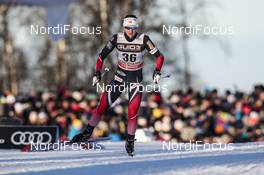 21.01.2017, Ulricehamn, Sweden (SWE): Ingvild Flugstad Oestberg (NOR) - FIS world cup cross-country, 10km women, Ulricehamn (SWE). www.nordicfocus.com. © Modica/NordicFocus. Every downloaded picture is fee-liable.