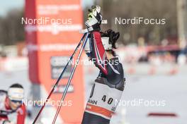 21.01.2017, Ulricehamn, Sweden (SWE): Marit Bjoergen (NOR) - FIS world cup cross-country, 10km women, Ulricehamn (SWE). www.nordicfocus.com. © Modica/NordicFocus. Every downloaded picture is fee-liable.