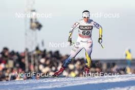 21.01.2017, Ulricehamn, Sweden (SWE): Charlotte Kalla (SWE) - FIS world cup cross-country, 10km women, Ulricehamn (SWE). www.nordicfocus.com. © Modica/NordicFocus. Every downloaded picture is fee-liable.