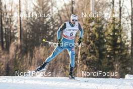 21.01.2017, Ulricehamn, Sweden (SWE): Jean Tiberghien (FRA) - FIS world cup cross-country, 15km men, Ulricehamn (SWE). www.nordicfocus.com. © Modica/NordicFocus. Every downloaded picture is fee-liable.