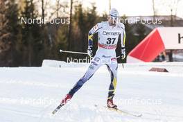 21.01.2017, Ulricehamn, Sweden (SWE): Johan Olsson (SWE) - FIS world cup cross-country, 15km men, Ulricehamn (SWE). www.nordicfocus.com. © Modica/NordicFocus. Every downloaded picture is fee-liable.