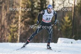 21.01.2017, Ulricehamn, Sweden (SWE): Curdin Perl (SUI) - FIS world cup cross-country, 15km men, Ulricehamn (SWE). www.nordicfocus.com. © Modica/NordicFocus. Every downloaded picture is fee-liable.