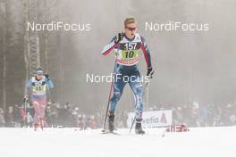 22.01.2017, Ulricehamn, Sweden (SWE): Erik Bjornsen (USA) - FIS world cup cross-country, 4x7.5km men, Ulricehamn (SWE). www.nordicfocus.com. © Modica/NordicFocus. Every downloaded picture is fee-liable.
