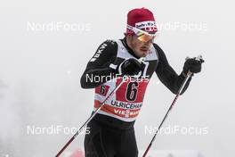 22.01.2017, Ulricehamn, Sweden (SWE): Jonas Baumann (SUI) - FIS world cup cross-country, 4x7.5km men, Ulricehamn (SWE). www.nordicfocus.com. © Modica/NordicFocus. Every downloaded picture is fee-liable.