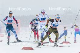 22.01.2017, Ulricehamn, Sweden (SWE): Hanna Falk (SWE), Sandra Ringwald (GER), (l-r)  - FIS world cup cross-country, 4x5km women, Ulricehamn (SWE). www.nordicfocus.com. © Modica/NordicFocus. Every downloaded picture is fee-liable.