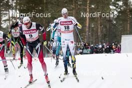 29.01.2017, Falun Sweden (SWE): Niklas Dyrhaug (NOR), Daniel Rickardsson (SWE), (l-r)  - FIS world cup cross-country, mass men, Falun (SWE). www.nordicfocus.com. © Modica/NordicFocus. Every downloaded picture is fee-liable.