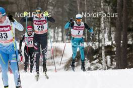 29.01.2017, Falun Sweden (SWE): Dietmar Noeckler (ITA), Maurice Manificat (FRA), (l-r)  - FIS world cup cross-country, mass men, Falun (SWE). www.nordicfocus.com. © Modica/NordicFocus. Every downloaded picture is fee-liable.