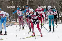 29.01.2017, Falun Sweden (SWE): Niklas Dyrhaug (NOR), Jean Marc Gaillard (FRA), Alex Harvey (CAN), (l-r)  - FIS world cup cross-country, mass men, Falun (SWE). www.nordicfocus.com. © Modica/NordicFocus. Every downloaded picture is fee-liable.