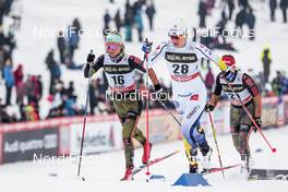 29.01.2017, Falun Sweden (SWE): Stefanie Boehler (GER), Ida Ingemarsdotter (SWE), (l-r)  - FIS world cup cross-country, mass women, Falun (SWE). www.nordicfocus.com. © Modica/NordicFocus. Every downloaded picture is fee-liable.
