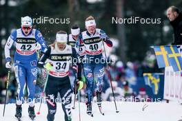 29.01.2017, Falun Sweden (SWE): Ida Sargent (USA), Linn Soemskar (SWE), (l-r)  - FIS world cup cross-country, mass women, Falun (SWE). www.nordicfocus.com. © Modica/NordicFocus. Every downloaded picture is fee-liable.