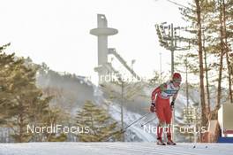 03.02.2017, Pyeong Chang, Korea (KOR): Yulia Tikhonova (BLR) - FIS world cup cross-country, individual sprint, Pyeong Chang (KOR). www.nordicfocus.com. © Thibaut/NordicFocus. Every downloaded picture is fee-liable.