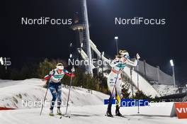 03.02.2017, Pyeong Chang, Korea (KOR): Sophie Caldwell (USA), Maria Nordstroem (SWE) - FIS world cup cross-country, individual sprint, Pyeong Chang (KOR). www.nordicfocus.com. © Thibaut/NordicFocus. Every downloaded picture is fee-liable.