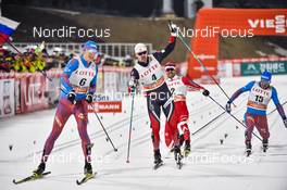 03.02.2017, Pyeong Chang, Korea (KOR): Gleb Retivykh (RUS), Sondre Turvoll Fossli (NOR), Len Valjas (CAN) - FIS world cup cross-country, individual sprint, Pyeong Chang (KOR). www.nordicfocus.com. © Thibaut/NordicFocus. Every downloaded picture is fee-liable.