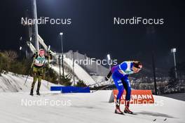 03.02.2017, Pyeong Chang, Korea (KOR): Justyna Kowalczyk (POL), Laura Gimmler (GER) - FIS world cup cross-country, individual sprint, Pyeong Chang (KOR). www.nordicfocus.com. © Thibaut/NordicFocus. Every downloaded picture is fee-liable.