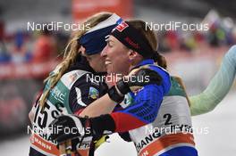 03.02.2017, Pyeong Chang, Korea (KOR): Silje Oeyre Slind (NOR), Justyna Kowalczyk (POL) - FIS world cup cross-country, individual sprint, Pyeong Chang (KOR). www.nordicfocus.com. © Thibaut/NordicFocus. Every downloaded picture is fee-liable.