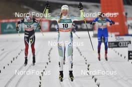 03.02.2017, Pyeong Chang, Korea (KOR): Anamarija Lampic (SLO), Silje Oeyre Slind (NOR), Justyna Kowalczyk (POL) - FIS world cup cross-country, individual sprint, Pyeong Chang (KOR). www.nordicfocus.com. © Thibaut/NordicFocus. Every downloaded picture is fee-liable.