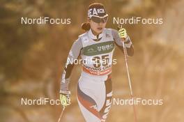 03.02.2017, Pyeong Chang, Korea (KOR): Sang-Mi Je (KOR) - FIS world cup cross-country, individual sprint, Pyeong Chang (KOR). www.nordicfocus.com. © Thibaut/NordicFocus. Every downloaded picture is fee-liable.