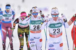 04.02.2017, Pyeong Chang, Korea (KOR): Frida Erkers (SWE), Elin Mohlin (SWE) - FIS world cup cross-country, skiathlon women, Pyeong Chang (KOR). www.nordicfocus.com. © Thibaut/NordicFocus. Every downloaded picture is fee-liable.