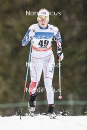 19.02.2017, Otepaeae, Estonia (EST): Annika Taylor (GBR) - FIS world cup cross-country, 10km women, Otepaeae (EST). www.nordicfocus.com. © Modica/NordicFocus. Every downloaded picture is fee-liable.