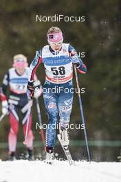 19.02.2017, Otepaeae, Estonia (EST): Elizabeth Stephen (USA) - FIS world cup cross-country, 10km women, Otepaeae (EST). www.nordicfocus.com. © Modica/NordicFocus. Every downloaded picture is fee-liable.