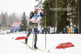 19.02.2017, Otepaeae, Estonia (EST): Sebastian Eisenlauer (GER) - FIS world cup cross-country, 15km men, Otepaeae (EST). www.nordicfocus.com. © Modica/NordicFocus. Every downloaded picture is fee-liable.