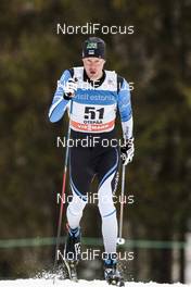 19.02.2017, Otepaeae, Estonia (EST): Aivar Rehemaa (EST) - FIS world cup cross-country, 15km men, Otepaeae (EST). www.nordicfocus.com. © Modica/NordicFocus. Every downloaded picture is fee-liable.