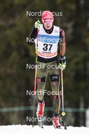 19.02.2017, Otepaeae, Estonia (EST): Florian Notz (GER) - FIS world cup cross-country, 15km men, Otepaeae (EST). www.nordicfocus.com. © Modica/NordicFocus. Every downloaded picture is fee-liable.