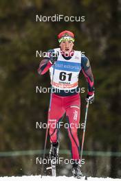 19.02.2017, Otepaeae, Estonia (EST): Sergey Mikayelyan (ARM) - FIS world cup cross-country, 15km men, Otepaeae (EST). www.nordicfocus.com. © Modica/NordicFocus. Every downloaded picture is fee-liable.