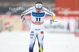 19.02.2017, Otepaeae, Estonia (EST): Emil Joensson (SWE) - FIS world cup cross-country, 15km men, Otepaeae (EST). www.nordicfocus.com. © Modica/NordicFocus. Every downloaded picture is fee-liable.