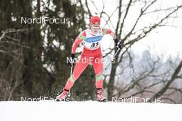 18.02.2017, Otepaeae, Estonia (EST): Yulia Tikhonova (BLR) - FIS world cup cross-country, individual sprint, Otepaeae (EST). www.nordicfocus.com. © Modica/NordicFocus. Every downloaded picture is fee-liable.
