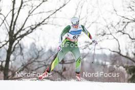 18.02.2017, Otepaeae, Estonia (EST): Marija Kaznacenko (LTU) - FIS world cup cross-country, individual sprint, Otepaeae (EST). www.nordicfocus.com. © Modica/NordicFocus. Every downloaded picture is fee-liable.