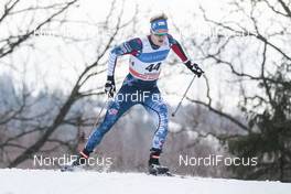 18.02.2017, Otepaeae, Estonia (EST): Erik Bjornsen (USA) - FIS world cup cross-country, individual sprint, Otepaeae (EST). www.nordicfocus.com. © Modica/NordicFocus. Every downloaded picture is fee-liable.