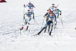 18.02.2017, Otepaeae, Estonia (EST): Vesna Fabjan (SLO), Jessica Diggins (USA), Ida Ingemarsdotter (SWE), (l-r)  - FIS world cup cross-country, individual sprint, Otepaeae (EST). www.nordicfocus.com. © Modica/NordicFocus. Every downloaded picture is fee-liable.