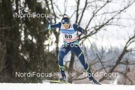 18.02.2017, Otepaeae, Estonia (EST): Daulet Rakhimbayev (KAZ) - FIS world cup cross-country, individual sprint, Otepaeae (EST). www.nordicfocus.com. © Modica/NordicFocus. Every downloaded picture is fee-liable.