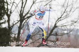 18.02.2017, Otepaeae, Estonia (EST): Hanna Falk (SWE) - FIS world cup cross-country, individual sprint, Otepaeae (EST). www.nordicfocus.com. © Modica/NordicFocus. Every downloaded picture is fee-liable.