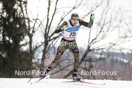 18.02.2017, Otepaeae, Estonia (EST): Thomas Bing (GER) - FIS world cup cross-country, individual sprint, Otepaeae (EST). www.nordicfocus.com. © Modica/NordicFocus. Every downloaded picture is fee-liable.