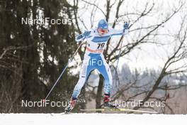 18.02.2017, Otepaeae, Estonia (EST): Mart Kevin Polluste (EST) - FIS world cup cross-country, individual sprint, Otepaeae (EST). www.nordicfocus.com. © Modica/NordicFocus. Every downloaded picture is fee-liable.