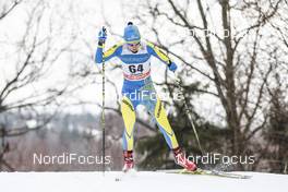 18.02.2017, Otepaeae, Estonia (EST): Yuliia Krol (UKR) - FIS world cup cross-country, individual sprint, Otepaeae (EST). www.nordicfocus.com. © Modica/NordicFocus. Every downloaded picture is fee-liable.