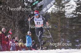 11.03.2017, Oslo, Norway (NOR): Jonas Baumann (SUI) - FIS world cup cross-country, mass men, Oslo (NOR). www.nordicfocus.com. © Manzoni/NordicFocus. Every downloaded picture is fee-liable.