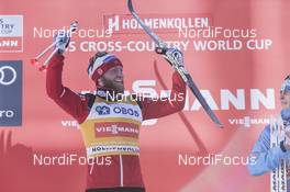 11.03.2017, Oslo, Norway (NOR): Martin Johnsrud Sundby (NOR) - FIS world cup cross-country, mass men, Oslo (NOR). www.nordicfocus.com. © Manzoni/NordicFocus. Every downloaded picture is fee-liable.