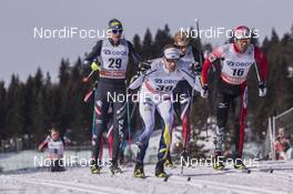 11.03.2017, Oslo, Norway (NOR): Dietmar Noeckler (ITA), Keishin Yoshida (JPN), (l-r) - FIS world cup cross-country, mass men, Oslo (NOR). www.nordicfocus.com. © Manzoni/NordicFocus. Every downloaded picture is fee-liable.
