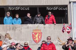 11.03.2017, Oslo, Norway (NOR): Event Feature: King Harald visits the cross-country - FIS world cup cross-country, mass men, Oslo (NOR). www.nordicfocus.com. © Manzoni/NordicFocus. Every downloaded picture is fee-liable.