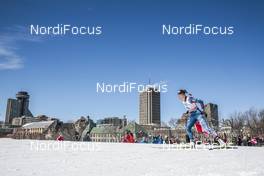 17.03.2017, Quebec, Canada (CAN): Sadie Bjornsen (USA) - FIS world cup cross-country, individual sprint, Quebec (CAN). www.nordicfocus.com. © Modica/NordicFocus. Every downloaded picture is fee-liable.