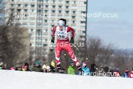 17.03.2017, Quebec, Canada (CAN): Sophie Carrier-Laforte (CAN) - FIS world cup cross-country, individual sprint, Quebec (CAN). www.nordicfocus.com. © Modica/NordicFocus. Every downloaded picture is fee-liable.