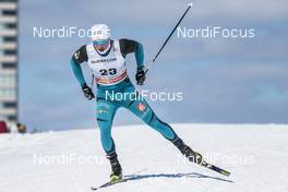 17.03.2017, Quebec, Canada (CAN): Lucas Chanavat (FRA) - FIS world cup cross-country, individual sprint, Quebec (CAN). www.nordicfocus.com. © Modica/NordicFocus. Every downloaded picture is fee-liable.