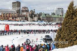 17.03.2017, Quebec, Canada (CAN): Stina Nilsson (SWE), Heidi Weng (NOR), Ragnhild Haga (NOR), (l-r)  - FIS world cup cross-country, individual sprint, Quebec (CAN). www.nordicfocus.com. © Modica/NordicFocus. Every downloaded picture is fee-liable.